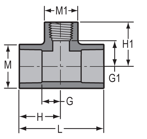 Tee - Reducing